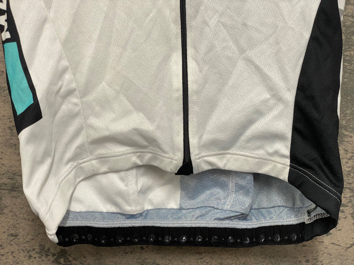 JX264 アソス ASSOS MANGUSSTA 半袖 サイクルジャージ 白 M