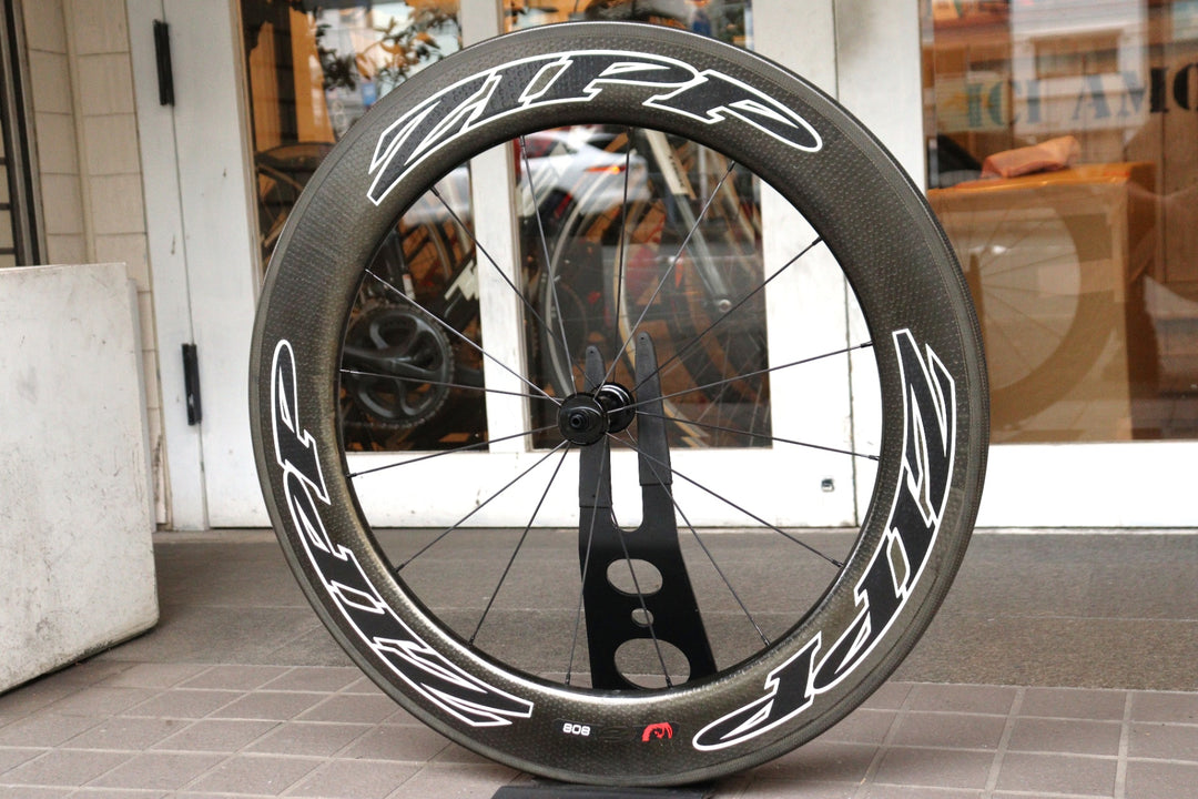 ジップ ZIPP 808 FIRECREST カーボン チューブラー フロントホイール 【横浜店】