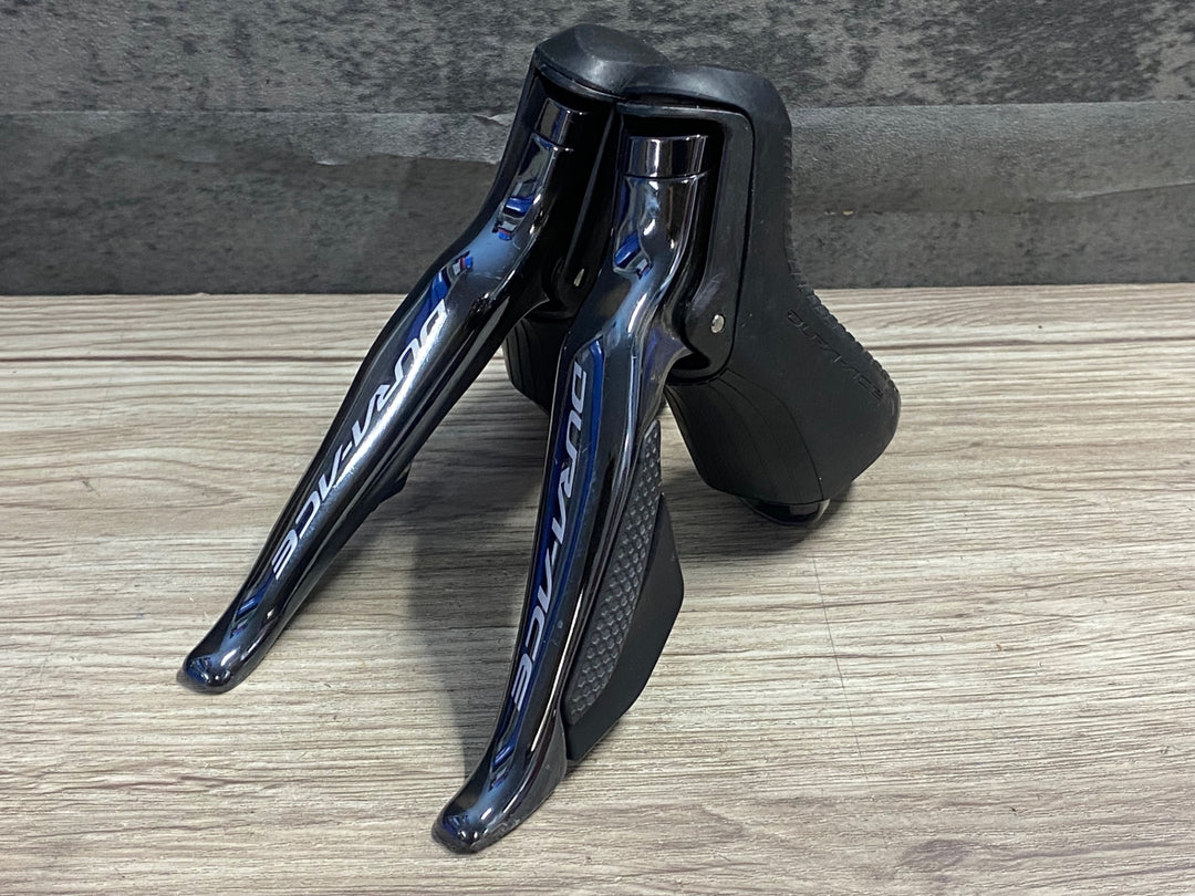 KF291 シマノ SHIMANO デュラエース R9150 Di2 11S 3点セット 2x11S STI FD RD リム 傷スレ