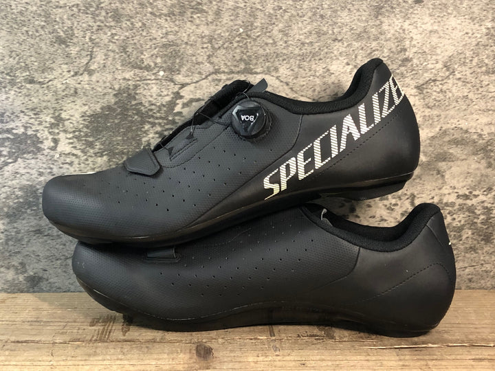 JT166 スペシャライズド SPECIALIZED TORCH1.0 ビンディングシューズ SPD-SL EU47 黒