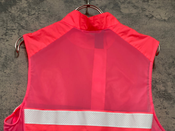 KH916 ラファ Rapha BREVET GILET WITH POCKETS ジレ サイクルベスト ピンク S