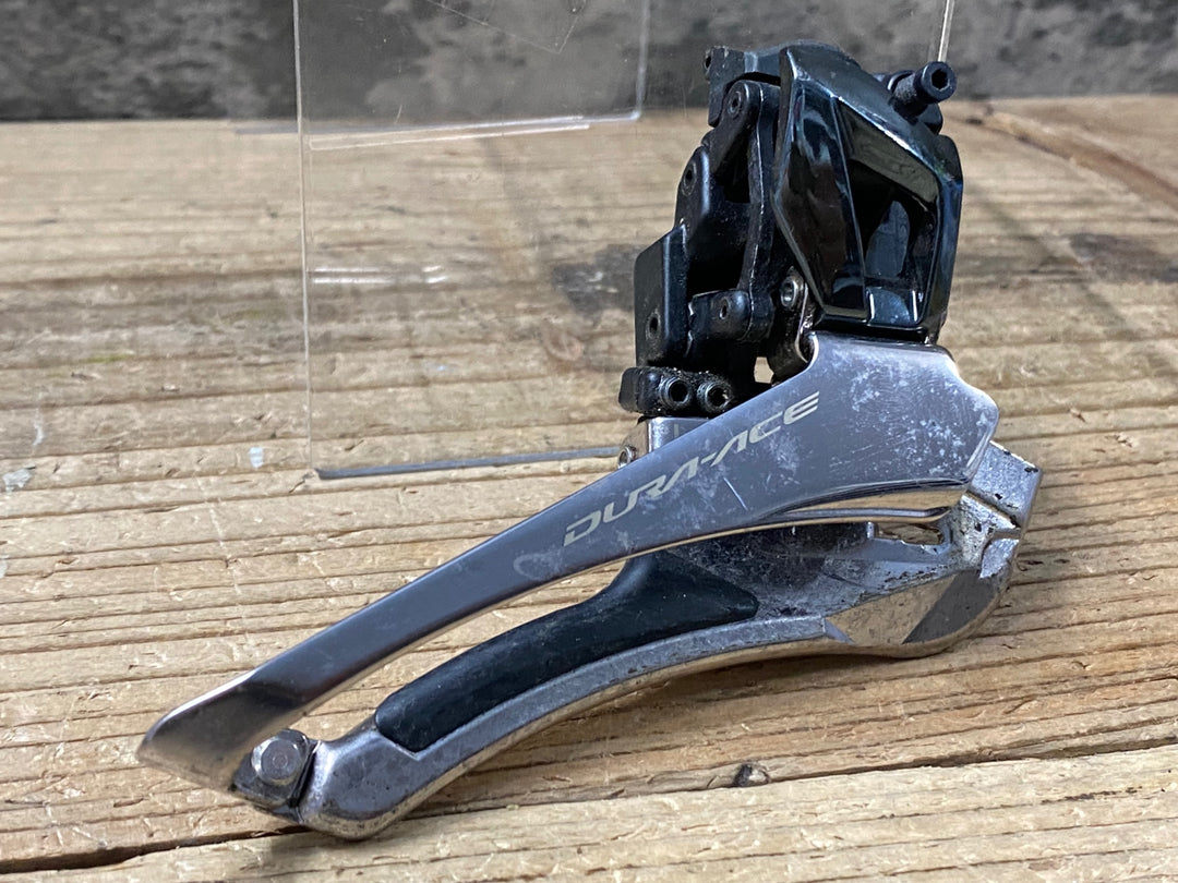 KH284 シマノ SHIMANO デュラエース DURA-ACE FD-R9100 フロントディレイラー  直付け ※ボルト、ワッシャー欠品
