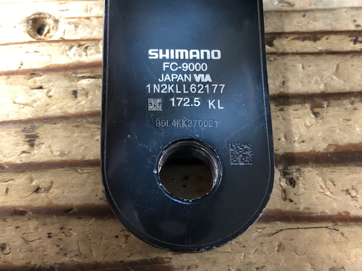 KN514 シマノ SHIMANO デュラエース DURA-ACE FC-9000 172.5mm 52/36T ※FC点検済み