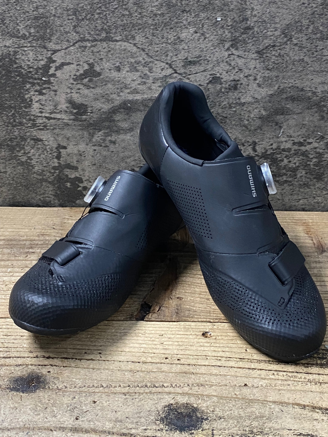 KO691 シマノ SHIMANO RC5 SH-RC502M ビンディングシューズ 黒 EU42