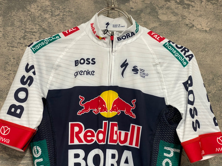 JV881 スペシャライズド SPECIALIZED RBH REPLICA JERSEY SS 半袖 サイクルジャージ 総柄 M RedBull BORA