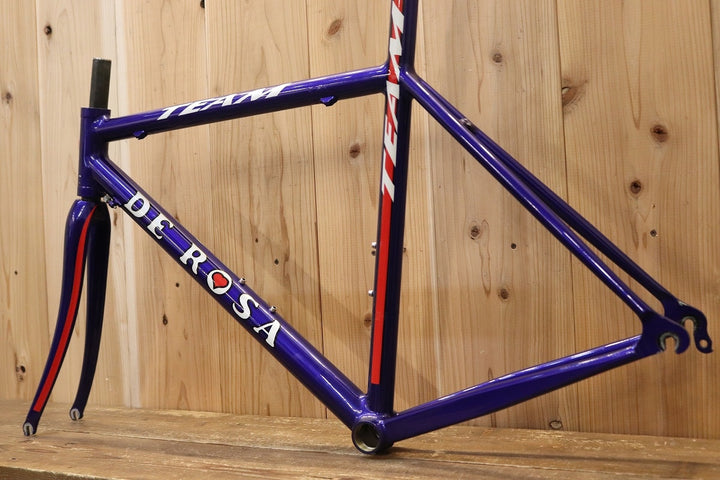 デローザ DE ROSA TEAM8 2008年頃モデル 60.5サイズ アルミ ロードバイク フレームセット 【芦屋店】