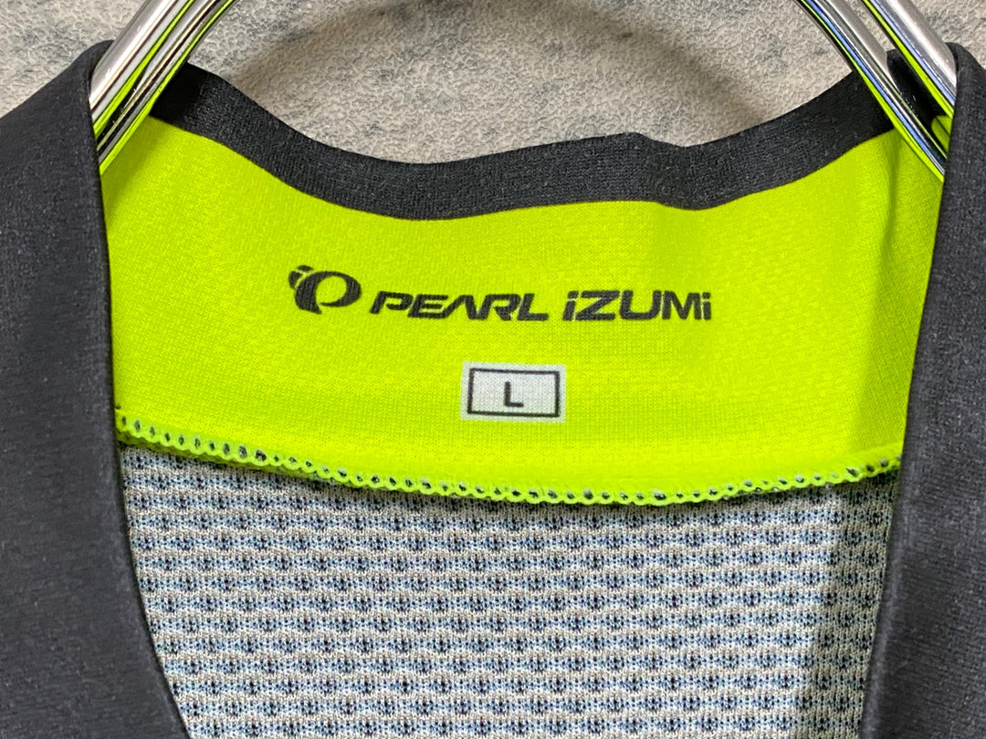 KG600 パールイズミ PEARL iZUMi 半袖 サイクルジャージ 黒黄 L