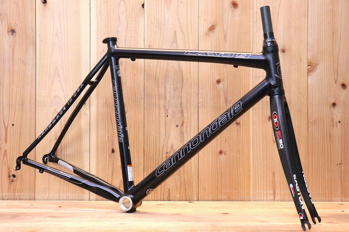 【フォークカスタム品】 キャノンデール CANNONDALE CAAD9 2010年モデル 54サイズ アルミ ロードバイク フレームセット 【芦屋店】