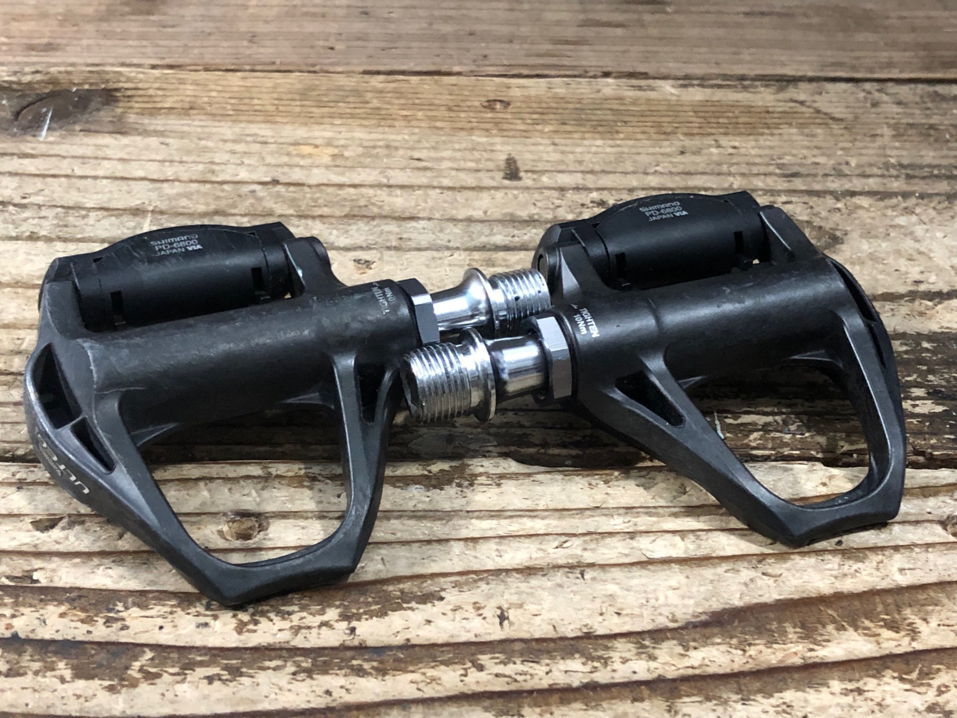 JU018 シマノ SHIMANO アルテグラ ULTEGRA PD-6800 ビンディングペダル