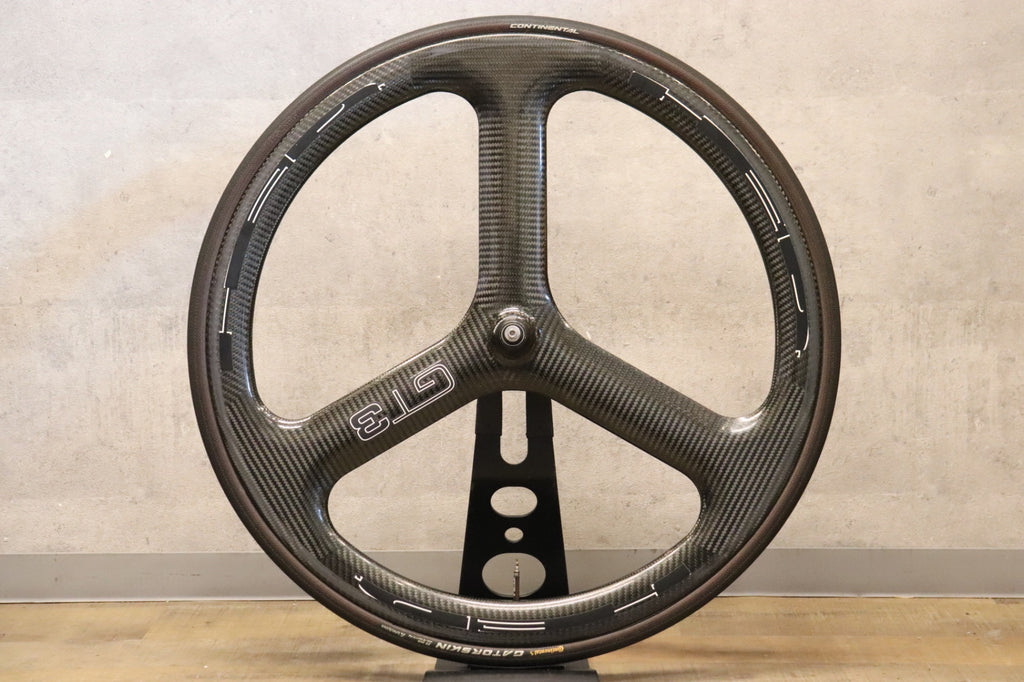 HED バトンホイール ヘッド HED GT3 カーボン チューブラー フロントのみ バトンホイール