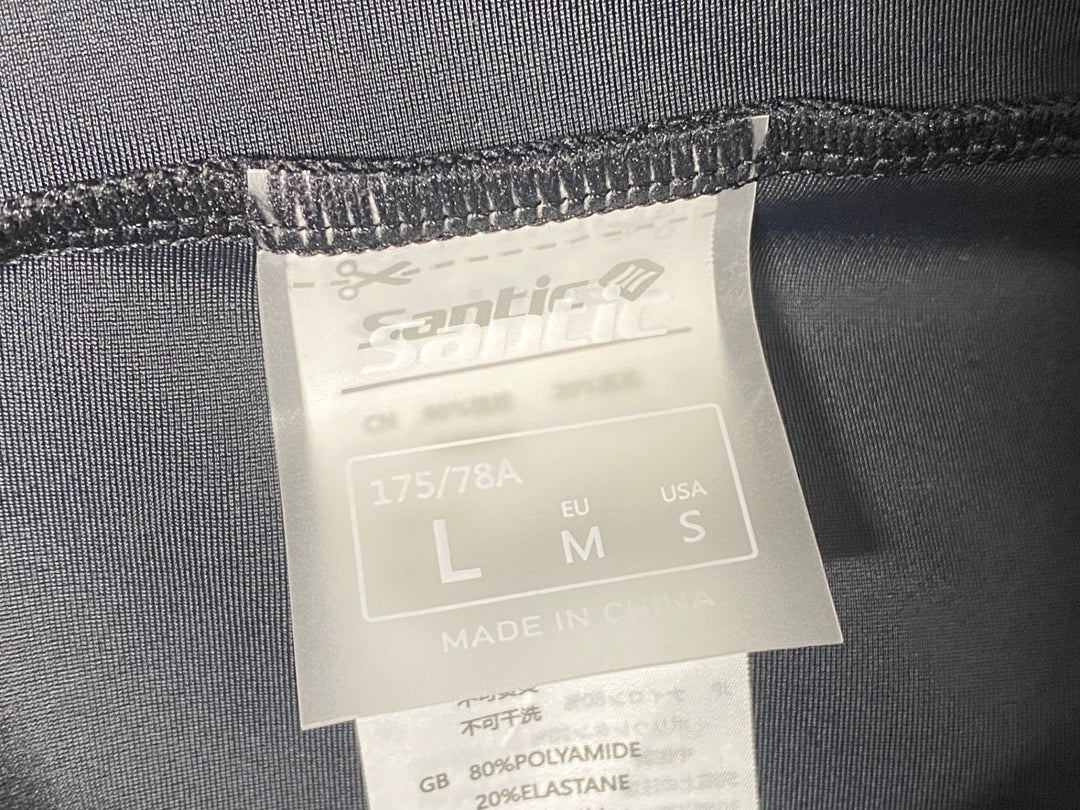 KA691 サンテック Santic ビブショーツ 黒 L