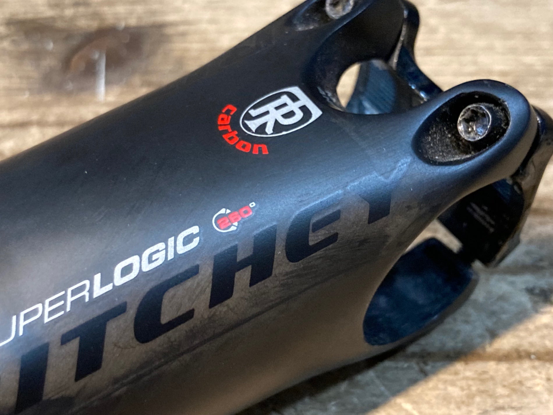 JQ915 リッチー RITCHEY SUPER LOGIC カーボン ステム 90mm 黒