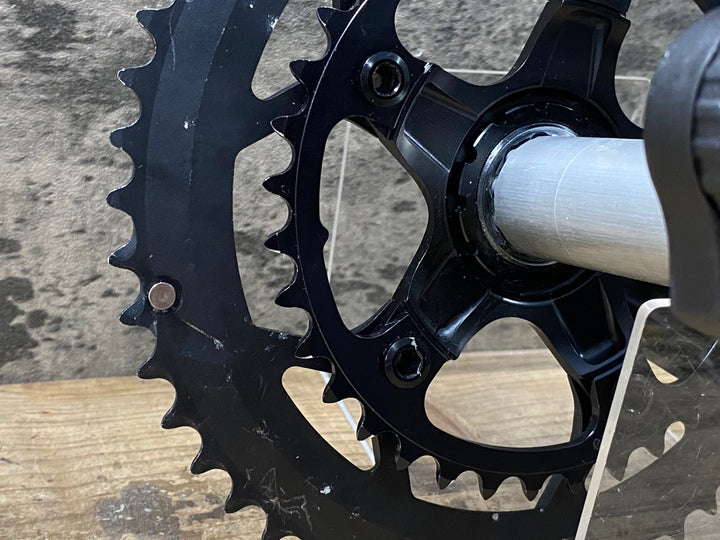 JN398 ローター ROTOR 3D+ POWER パワーメーター クランクセット 52/36T 172.5mm 片側計測