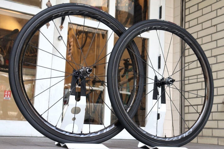 シマノ SHIMANO デュラエース DURA-ACE WH-R9100-C40-TU カーボン チューブラー ホイールセット シマノ11S/12S 【横浜店】