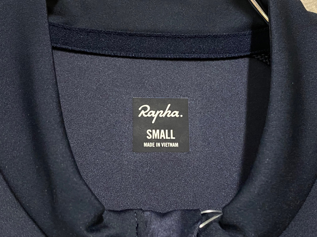 KR162 ラファ Rapha PRO TEAM LONG SLEEVE TRAINING JERSEY 長袖 サイクルジャージ 紺 S