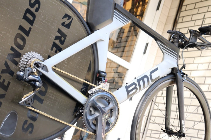 BMC タイムマシーン Timemachine 02 2018モデル MSサイズ シマノ アルテグラ R8050 MIX Di2 11S カーボン トライアスロン TTバイク 【横浜店】