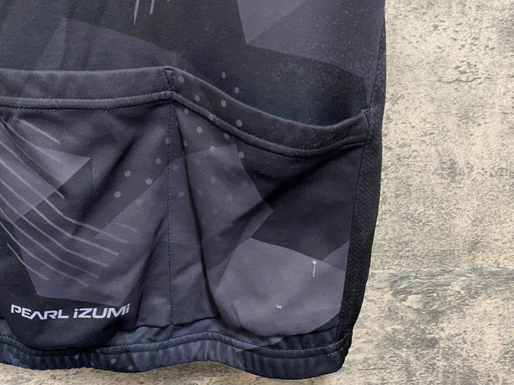 JP007 パールイズミ PEARL iZUMi 半袖 サイクルジャージ 黒 BL