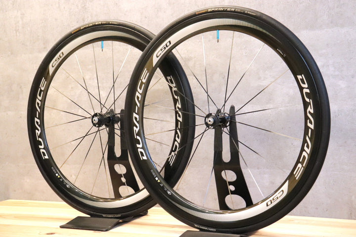 シマノ SHIMANO デュラエース DURA-ACE WH-9000-C50-TU カーボン チューブラー ホイールセット シマノ11/12S 【さいたま浦和店】