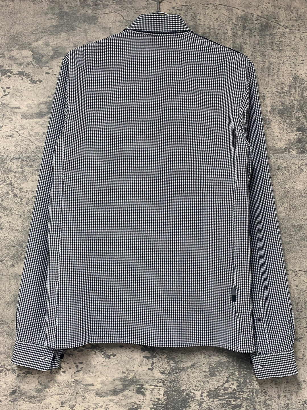 KJ751 ラファ Rapha LONG SLEEVE SUMMER WICKING SHORT 長袖 シャツ 黒 白 XS
