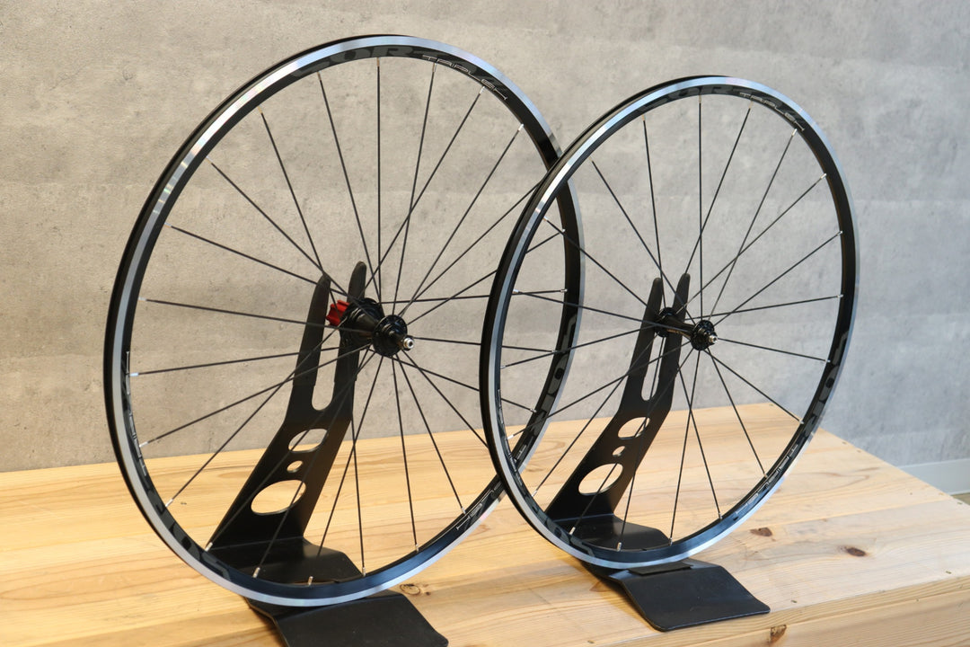 【実測1,350g】 モートップ MORTOP TRIPLE X-A アルミ クリンチャー ホイールセット カンパ11/12S 【さいたま浦和店】