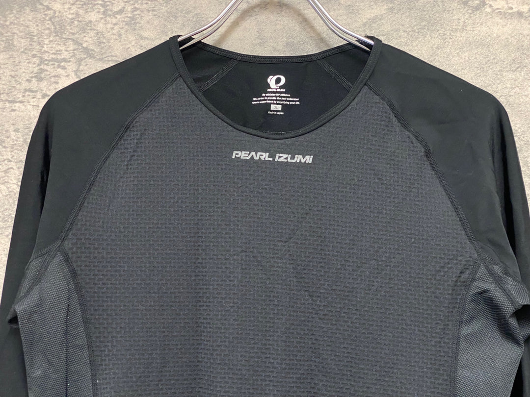 JT575 パールイズミ PEARL iZUMi 長袖 ベースレイヤー 黒 3L