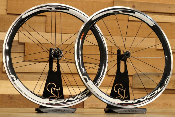 カンパニョーロ Campagnolo バレット Bullet 50 アルカーボン クリンチャー ホイールセット シマノ12/11S ナローリム 15C 【立川店】