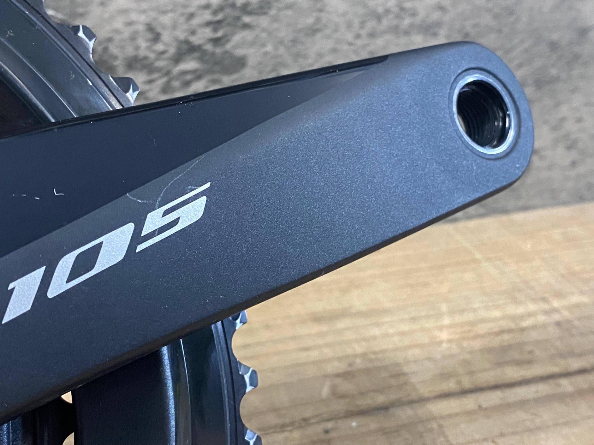 JX042 シマノ SHIMANO 105 FC-R7000 クランクセット 165mm 52/36T