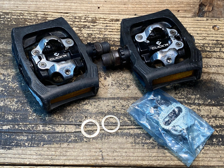 JI788 シマノ SHIMANO PD-T400 ビンディングペダル SPD ※ボルト欠品のためジャンク