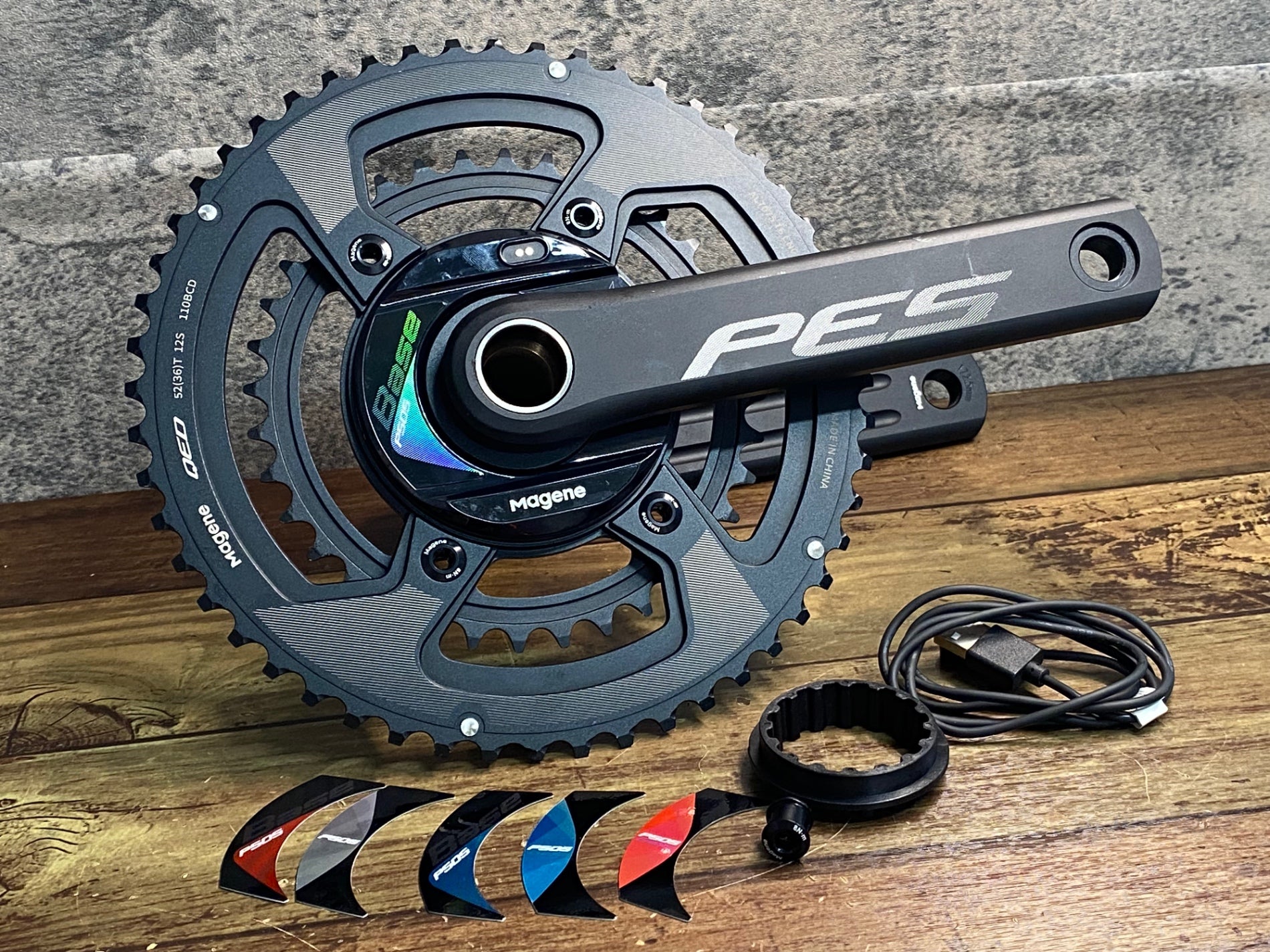 JG211 マージーン MAGENE PES P505 パワーメーター クランク 172.5mm