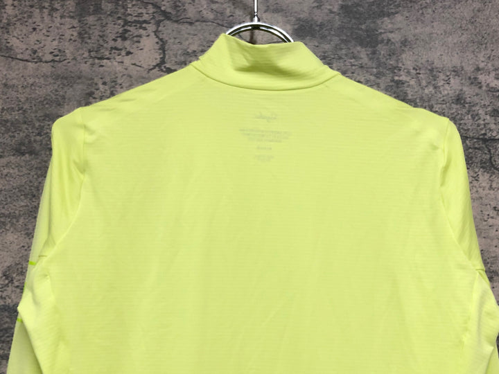JF368 ラファ Rapha PRO TEAM LONG SLEEVE THERMAL JERSEY 長袖 サイクルジャージ 黄 M