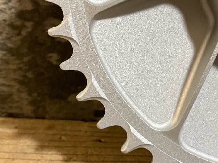 KE624 5DEV Aero Road Gravel Chainring チェーンリング 42T SRAM ダイレクトマウント シルバー