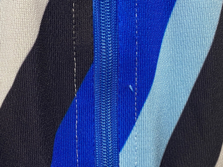 JY025 パールイズミ PEARL iZUMi 半袖 サイクルジャージ 白 青 M