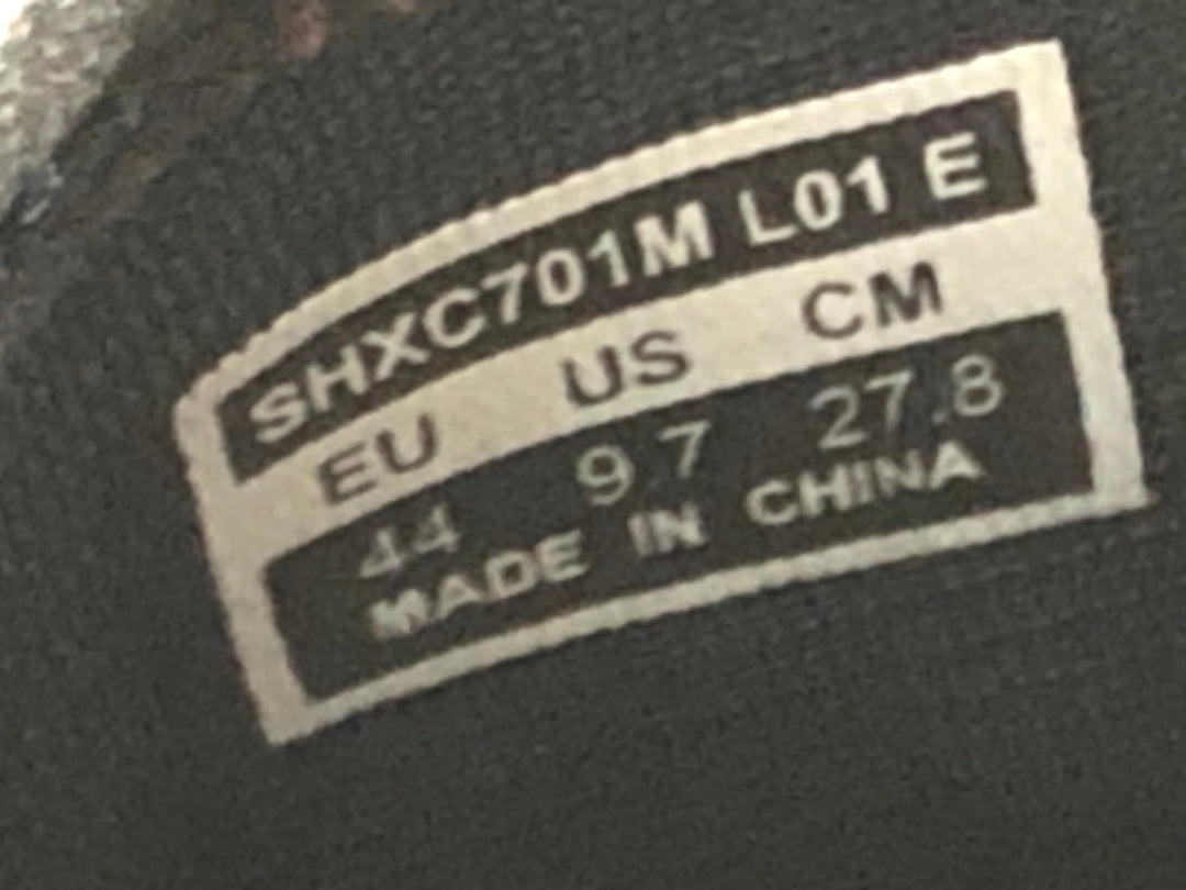 KK091 シマノ SHIMANO XC7 SH-XC701M ビンディングシューズ EU41 2穴 黒