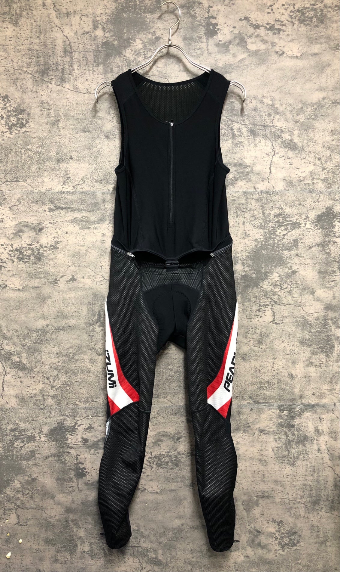 KK716 パールイズミ PEARL iZUMi クイックビブタイツ 黒 M 裏起毛