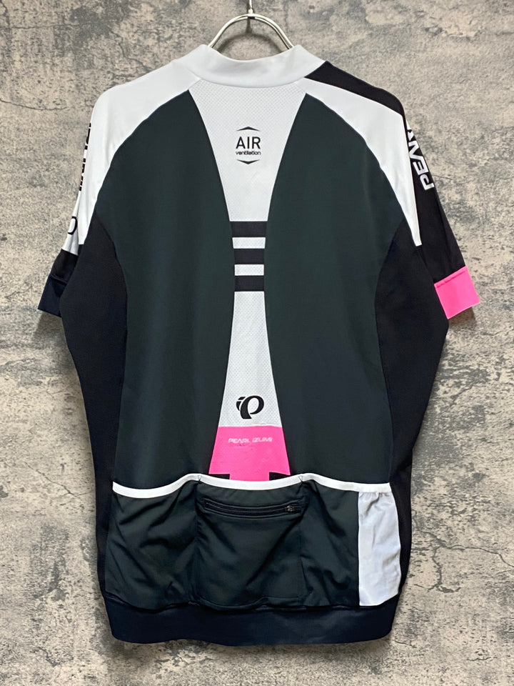 KC652 パールイズミ PEARL iZUMi 半袖 サイクルジャージ 白 黒 ピンク BXL
