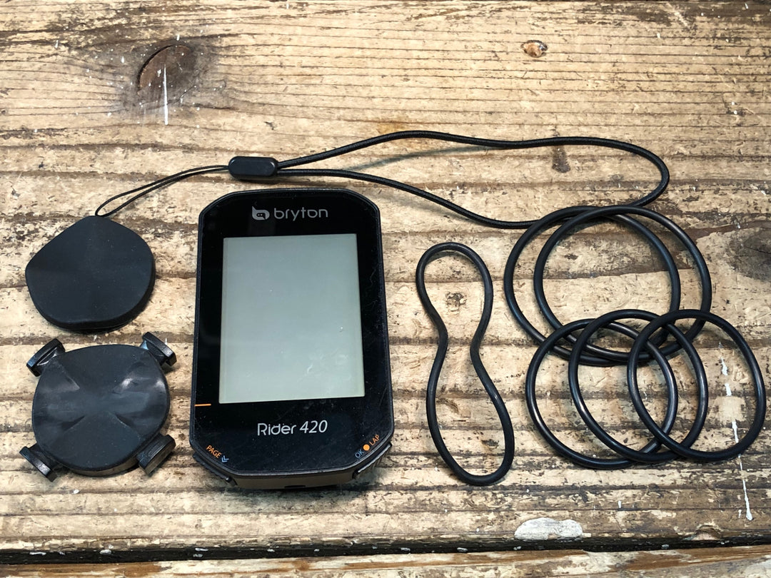 IS663 ブライトン bryton ライダー Rider 420 サイクルコンピューター 動作確認済