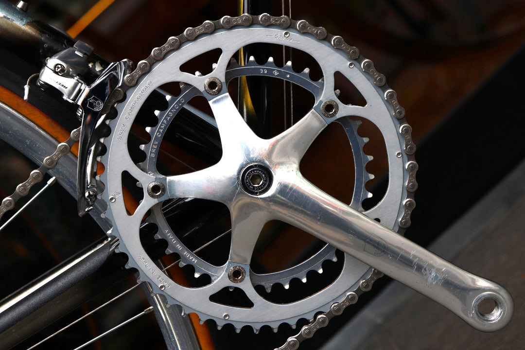 【伝説の双胴バイク】 コルナゴ COLNAGO チタニオ ビチタン TITANIO BITITAN カンパニョーロ レコード MIX 8S チタン ロードバイク ヴィンテージ 【東京南麻布店】
