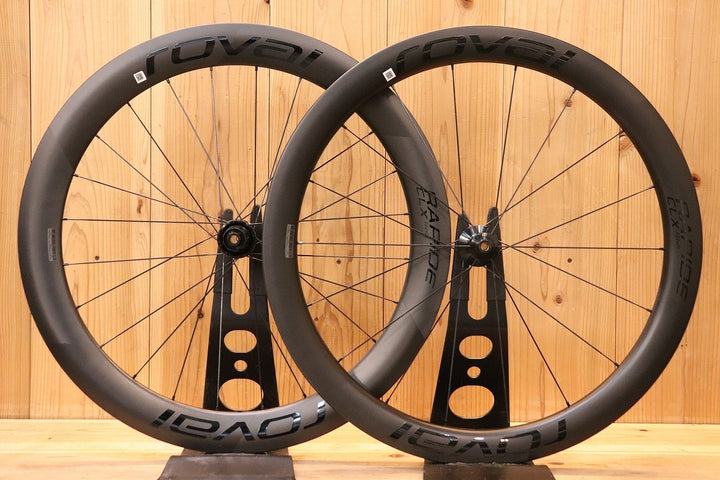 BFV786_ASHIYAロヴァ―ル ROVAL ラピーデ RAPIDE CLX2 カーボン チューブレスレディ ホイールセット シマノ 11/12S 【芦屋店】