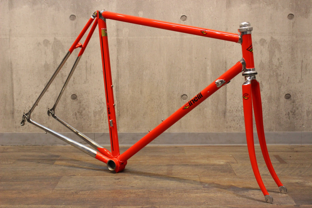 チネリ CINELLI スーパーコルサ SUPERCORSA 53サイズ クロモリ スチール ロードバイク フレームセット SLX NEW 【名古屋店】