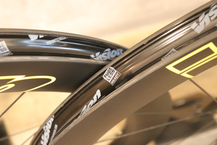 ビジョン VISION メトロン METRON 60 SL マーク・カヴェンディッシュモデル カーボン チューブレスレディ シマノ 12/11S ホイールセット 【さいたま浦和店】