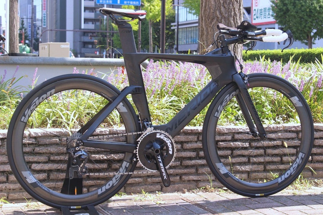 メリダ MERIDA ワープトライ WARP TRI 5000 2018 Sサイズ アルテグラ R8000 MIX 11S カーボン トライアスロン TTバイク 【名古屋店】