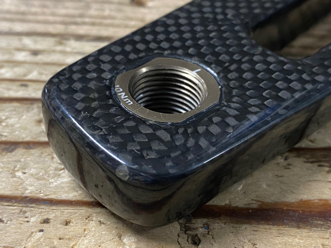 KJ669 ストロングライト STRONGLIGHT バルカン VULCAN COMPACT カーボン クランクセット 50/36T 170mm 5ARM PCD110 9S/10S用