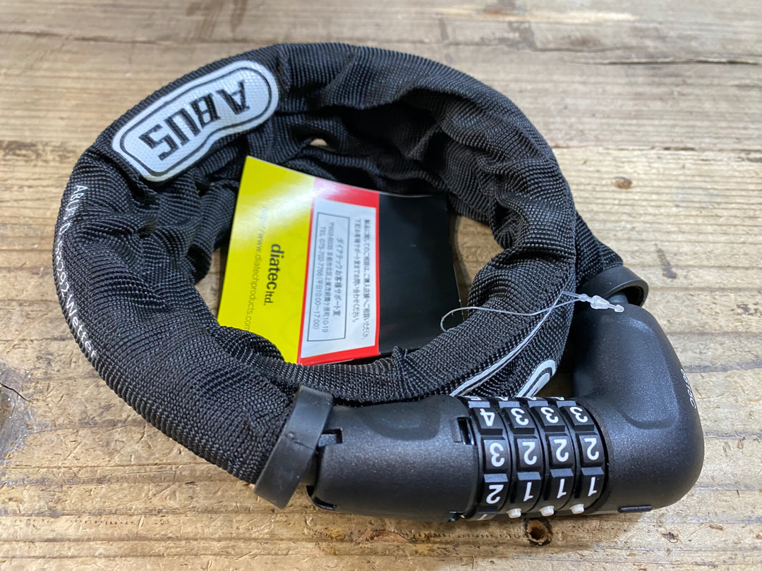 KA995 アブス ABUS TRESORFLEX 6615C 鍵 チェーンロック 黒 未使用