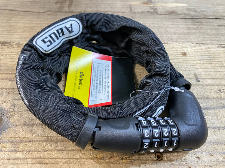 KA995 アブス ABUS TRESORFLEX 6615C 鍵 チェーンロック 黒 未使用