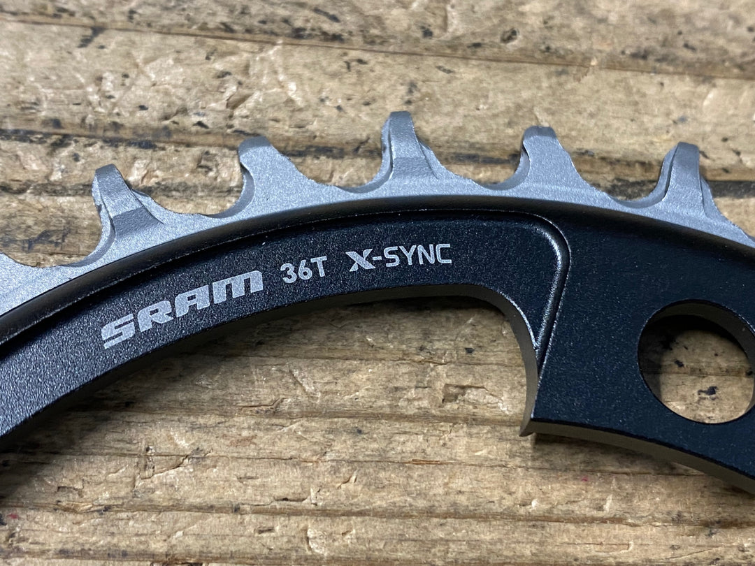 KM582 スラム SRAM X-SYNC チェーンリング 36T ナローワイド 4H