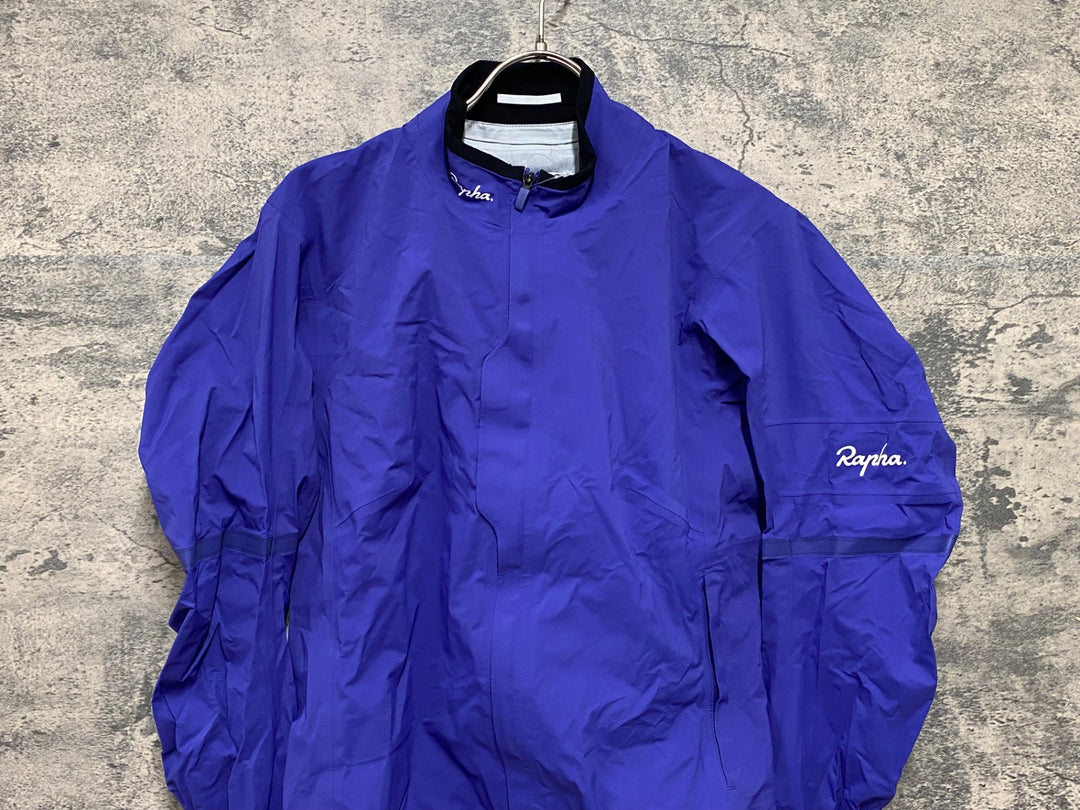 JY092 ラファ Rapha SOUPLESS RACE CAPE 長袖 サイクルジャケット 紫 L