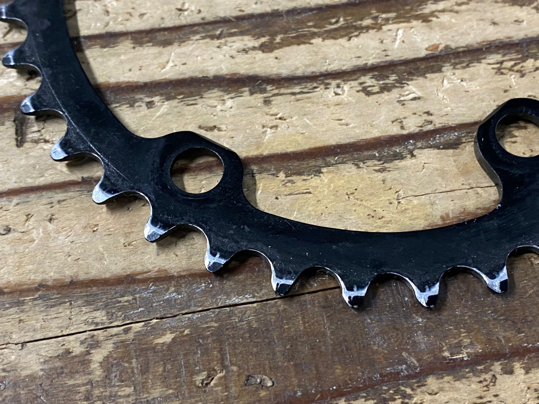 JZ312 ローター ROTOR QRINGS 楕円 チェーンリングセット 48/35T BCD107