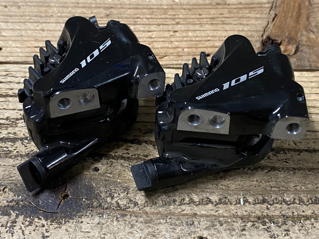 JU984 シマノ SHIMANO 105 BR-R7070 ディスクブレーキ キャリパー セット 油圧