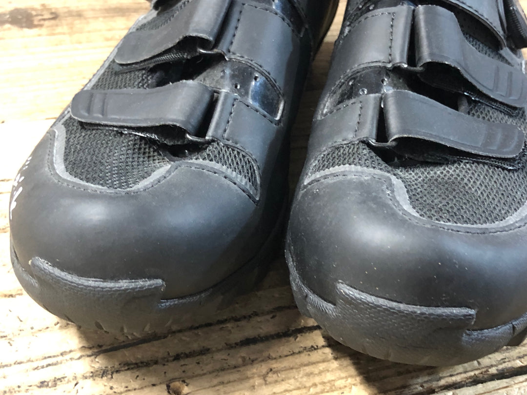 KG374 フィジーク FIZIK M6 MTB shoes ビンディングシューズ 黒 SPD EU43 ペン字あり