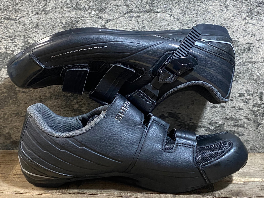 KD759 シマノ SHIMANO RP3 SH-RP300-E L ビンディングシューズ 黒 EU43E